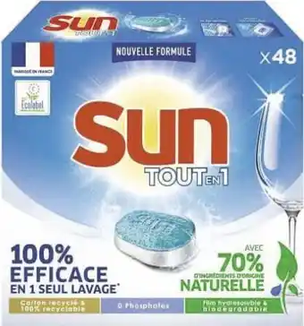 Tablettes lave-vaisselle Tout en 1 Efficace & Respectueux Standard Ecolabel