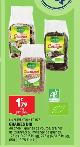 ALDI Graines Bio offre