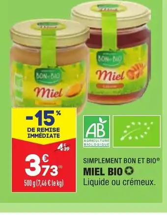 ALDI Miel Bio offre