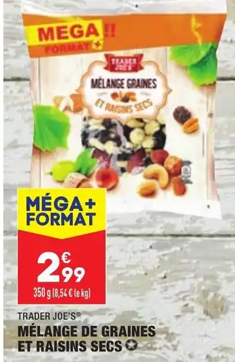 ALDI Mélange de Graines offre