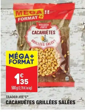 ALDI Cacahuètes Grillées Salées offre