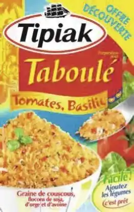 Géant Casino Taboulé tomate offre