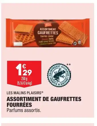 ALDI Assortiment de Gaufrettes offre