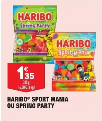 ALDI Haribo Sport Mania offre