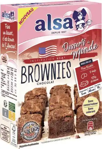Préparation pour Brownies