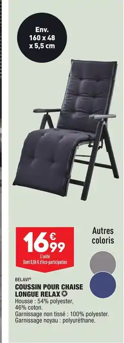 ALDI Coussin Pour Chaise offre