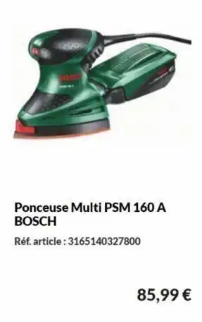 Les Briconautes Ponceuse bosch offre