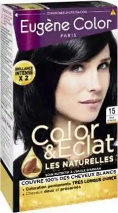 Coloration crème n°15 noir Les Naturelles