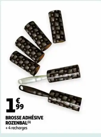 Auchan Brosse adhésive rozenbal offre