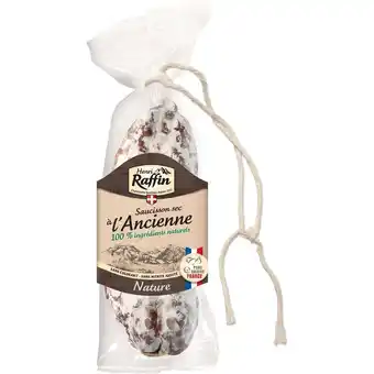 Auchan Saucisson sec à l'ancienne henri raffin offre