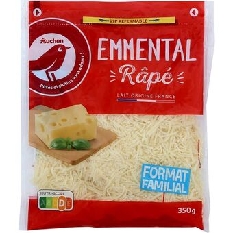 Auchan Emmental râpé auchan offre