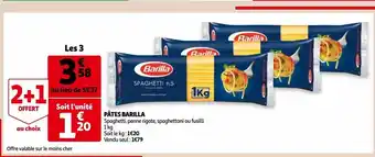 Auchan Pàtes barilla offre