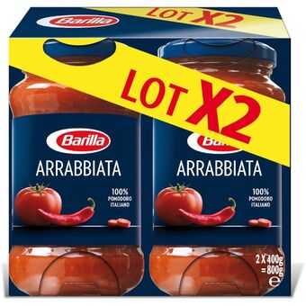 Auchan Sauce arrabbiata barilla offre