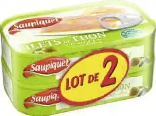Géant Casino Filets de Thon à l’Huile d’Olive Vierge Extra offre
