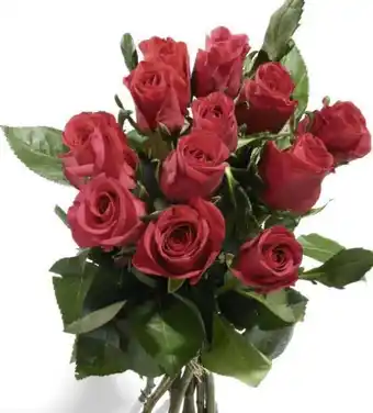 Géant Casino Bouquet de 12 roses offre