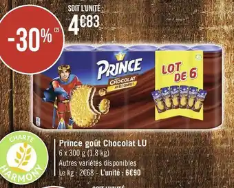 Géant Casino Prince goût Chocolat offre