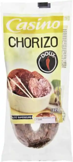 Géant Casino Chorizo doux offre