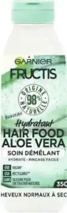 Géant Casino Après-shampooing Hydratant Hair Food Aloe Vera Fructis offre