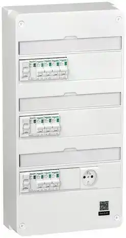 Brico Dépôt Tableau monté câblé 3 rangées 39 modules T3/T4/T5 offre