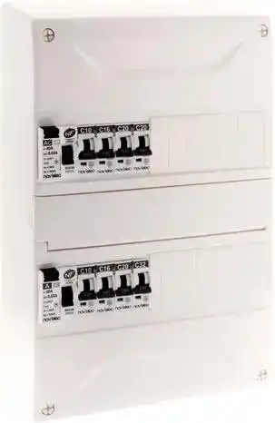 Tableau prééquipé 2 rangées 26 modules T1/T2