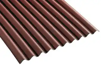 Brico Dépôt Plaque bitumeuse ondulée rouge offre