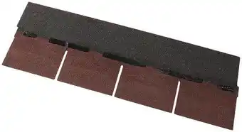Brico Dépôt Bardeau bitumeux thermocollant - Rouge offre