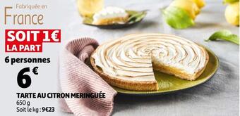 TARTE AU CITRON MERINGUÉE