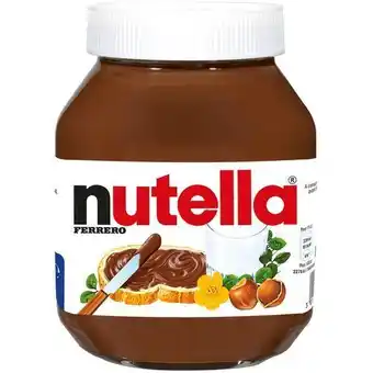 Auchan Supermarché Pâte à tartiner nutella offre