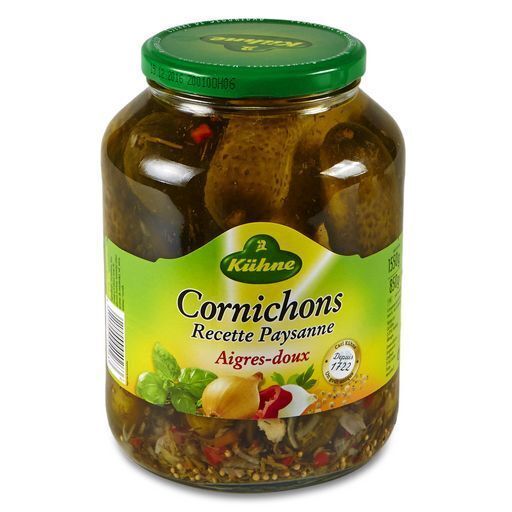 Promo Cornichons aigre doux paysanne kühne chez Auchan Supermarché