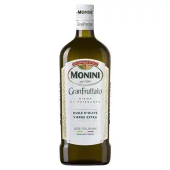 Auchan Supermarché Huile d'olive vierge extra granfruttato monini offre