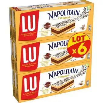 Auchan Supermarché Napolitain classique lu offre