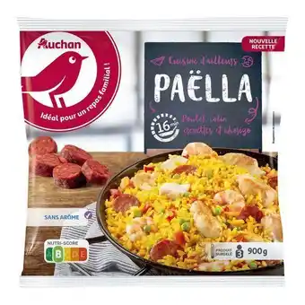 Paëlla surgelée auchan
