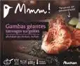 Auchan GAMBAS GÉANTES SAUVAGES SURGELÉES offre