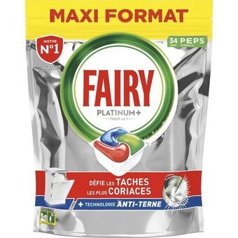 Auchan Supermarché Capsules lave vaisselle fairy offre