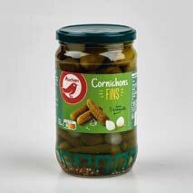 Auchan CORNICHONS FINS AUX 5 AROMATES offre