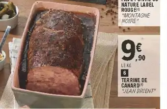E.Leclerc Terrine de Canard offre