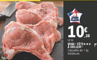 E.Leclerc Veau : Côte à Griller offre