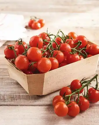 Auchan TOMATES CERISES RONDES GRAPPES FILIÈRE RESPONSABLE offre