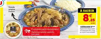 Super U U couscous offre