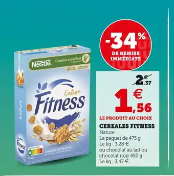 U Express Fitness cereales offre