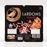 Auchan LARDONS LABEL ROUGE GOURMET offre