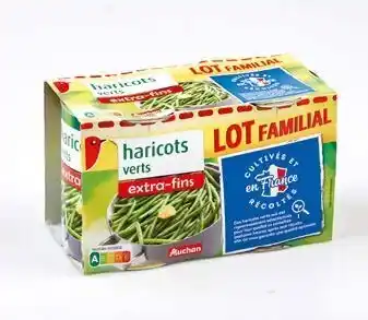 Auchan HARICOTS VERTS EXTRA FINS offre