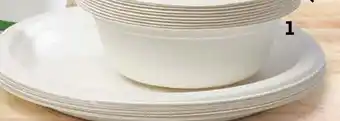 Auchan 10 assiettes plates offre
