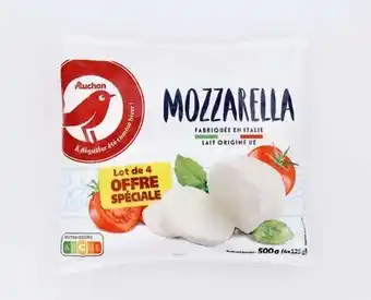 Auchan MOZZARELLA offre