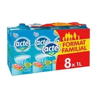 Auchan LAIT DEMI-ÉCRÉMÉ offre