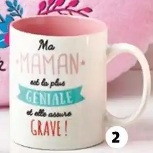 Auchan Mug "Maman" offre