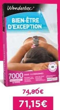 Auchan Wonderbox offre