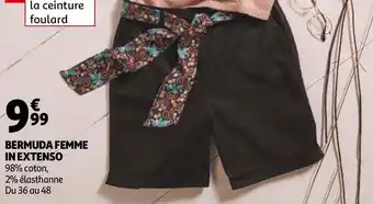 Auchan BERMUDA FEMME offre