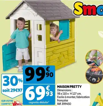 Auchan MAISON PRETTY offre