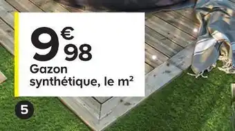 Castorama Blooma gazon synthétique offre